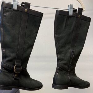 Cole Haan Black Heeled Boots